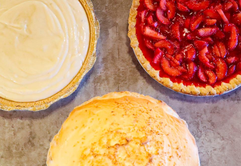 Finish off your holiday meal with a pie or cake from Farmers Market Restaurant.