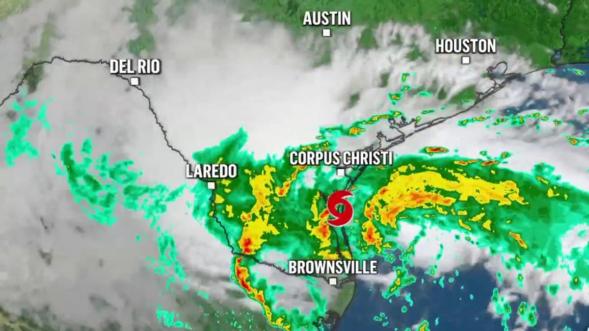 Tropical Storm Harold makes landfall in Texas