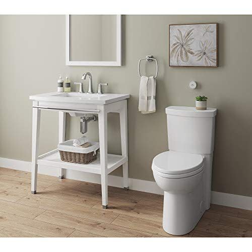 <p><strong>American Standard</strong></p><p>walmart.com</p><p><strong>$423.80</strong></p><p>A toilet has to excel at its main job of flushing away waste to make our picks list. But our engineering pros also pay attention to convenience features, which this American Standard is brimming with. First and foremost, there’s the <strong>hands-free technology — simply place your hand in front of the sensor to trigger the flush, for an ultra-hygienic experience. </strong>The toilet is also water-efficient, using just 1.28 gallons per flush. Its anti-microbial surface helps reduce the build-up of stain-inducing mold, mildew, algae and fungus that cause staining and the deterioration of plumbing lines. </p>