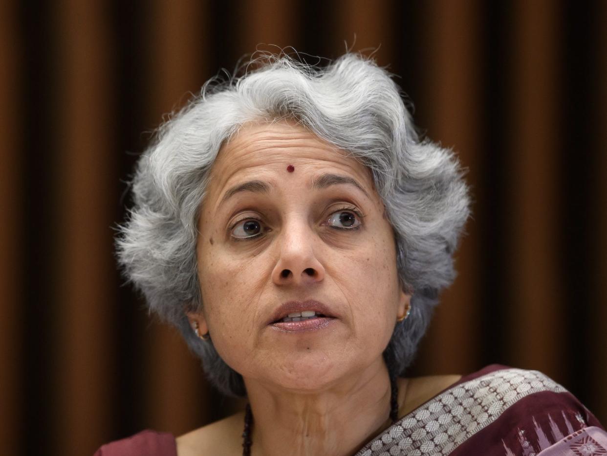 who chief scientist Soumya Swaminathan