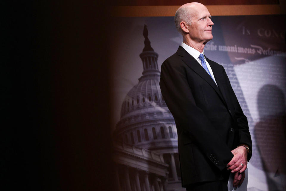 Sen. Rick Scott. (Kevin Dietsch / Getty Images file)