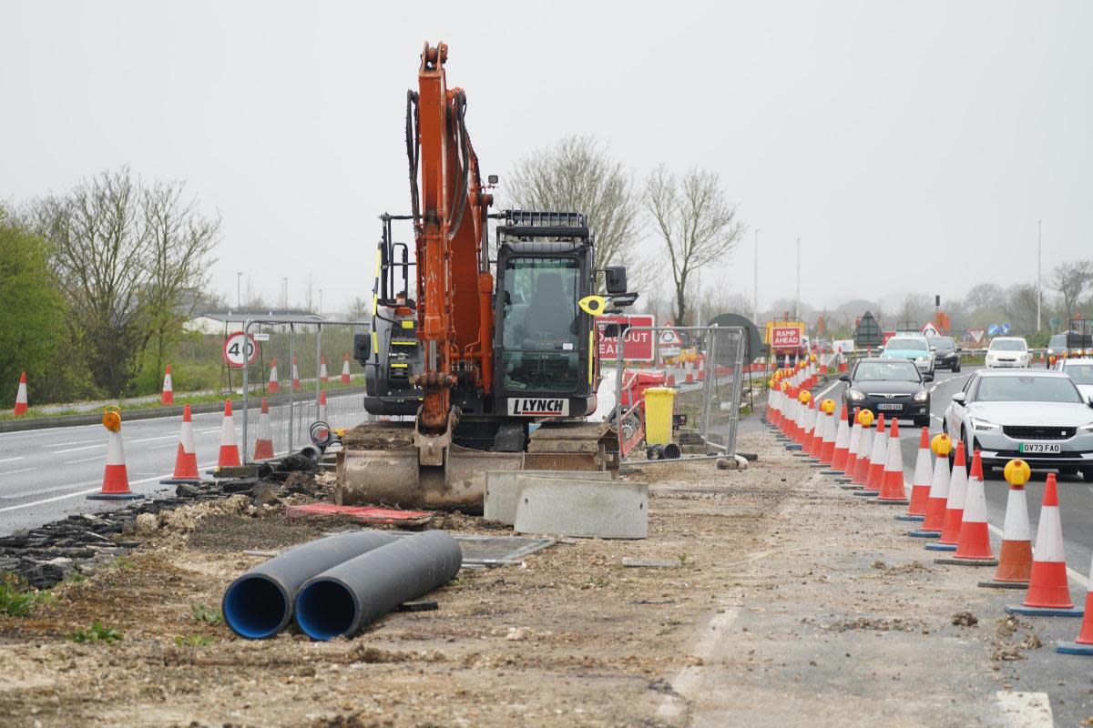The road will be closing for the third weekend <i>(Image: Sussex News and Pictures)</i>