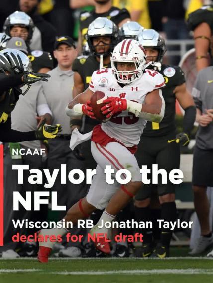 Wisconsin's Jonathan Taylor ready to make the leap to the NFL