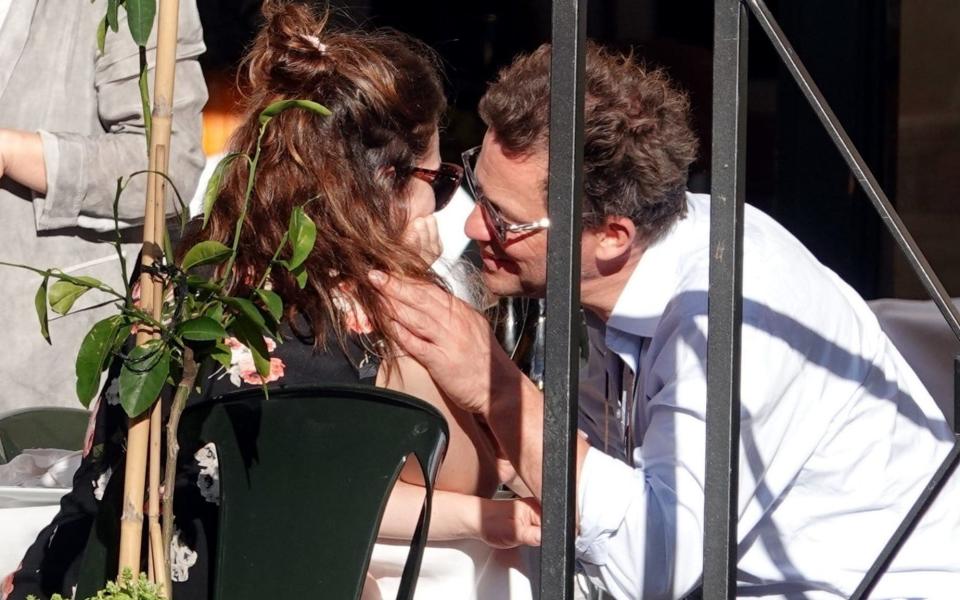 Dominic West and Lily James pictured in Rome - Backgrid