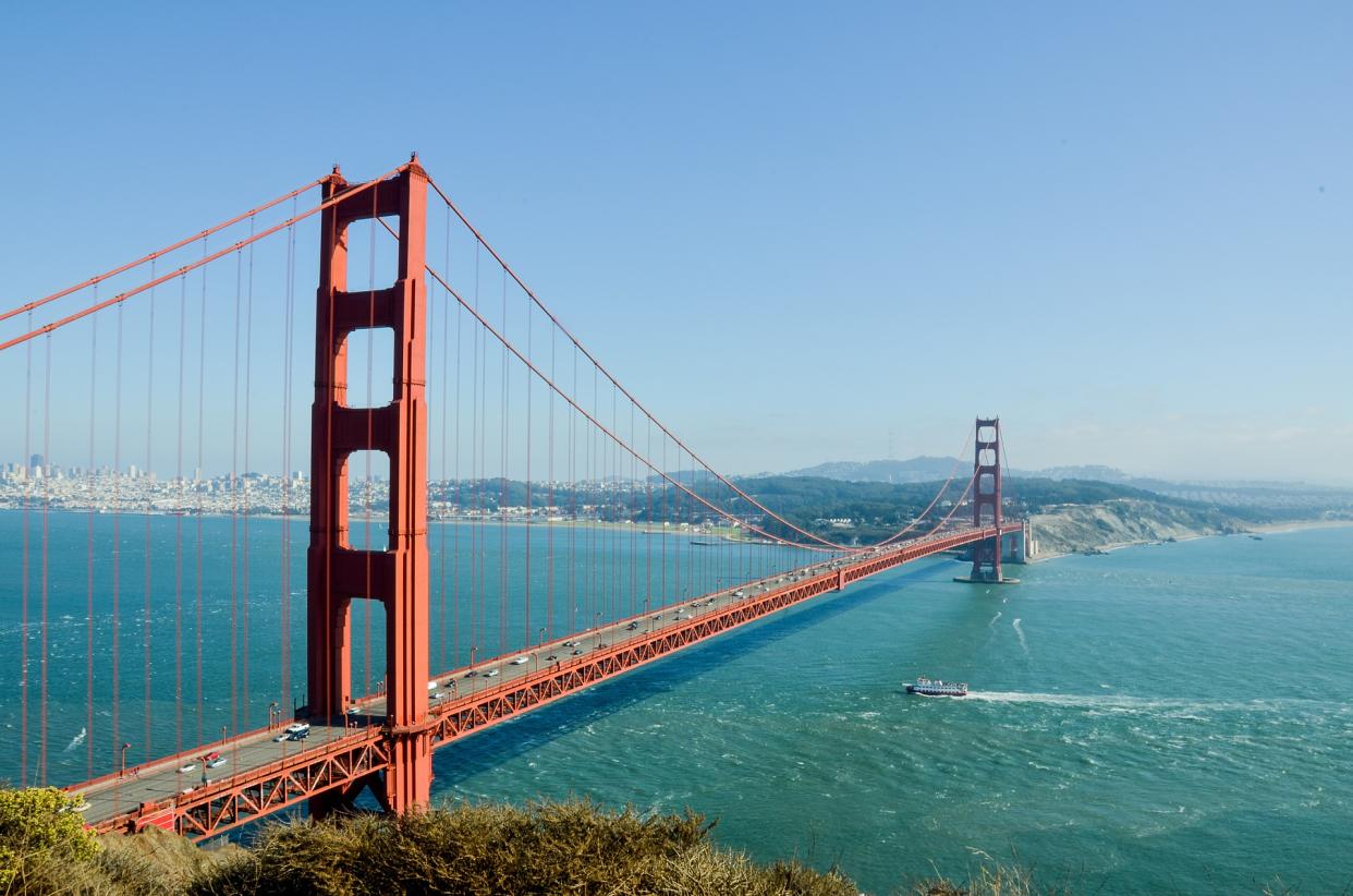 Pacific Coast Highway: Golden Gate Bridge (Pixabay)