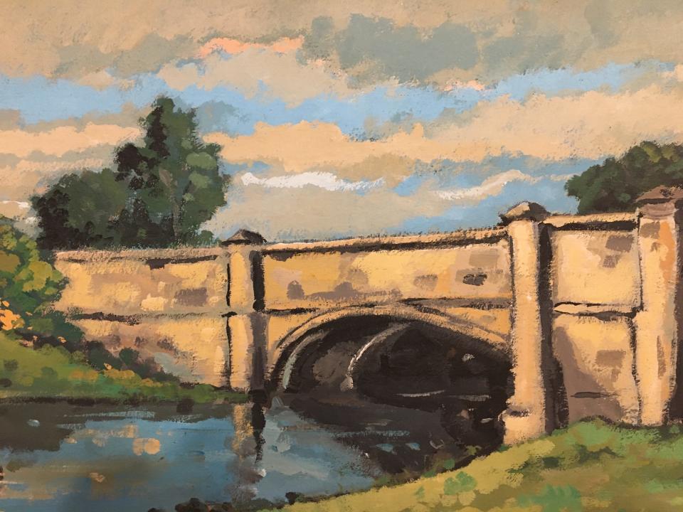 "Bridge" (detail), by Joe Alexander.