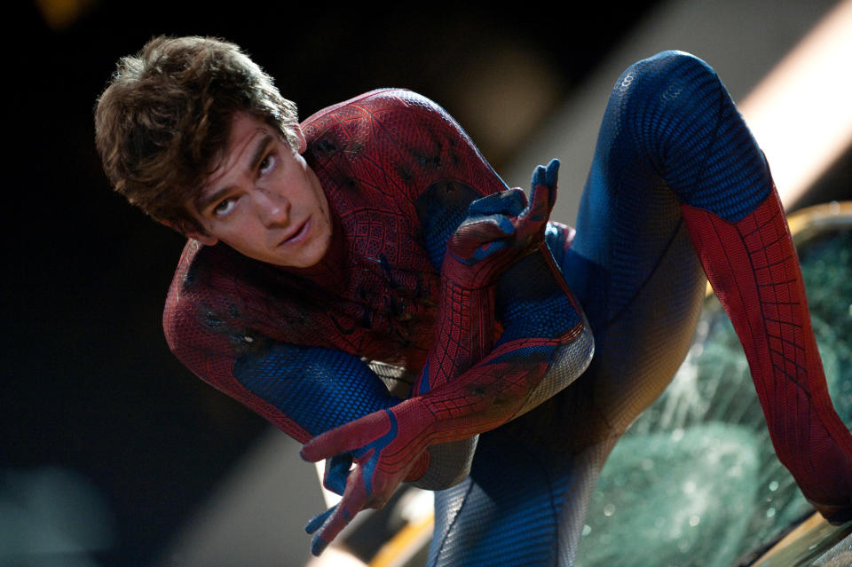  Andrew Garfield as Spider-Man in 'The Amazing Spider-Man' (Photo: Jamie Trueblood/Columbia Pictures)