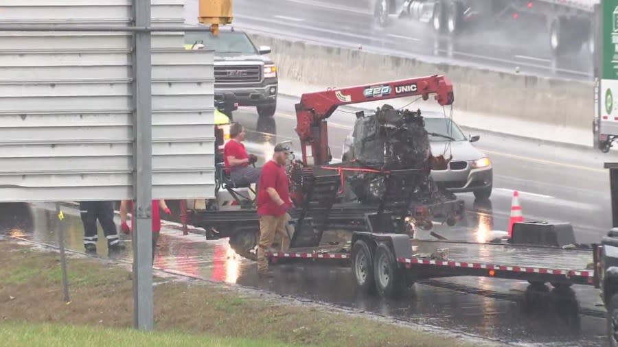 I-40 plane crash