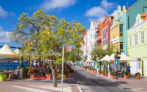 Visit Curacao for Willemstad's brightly coloured colonial architecture - Credit: jane sweeney