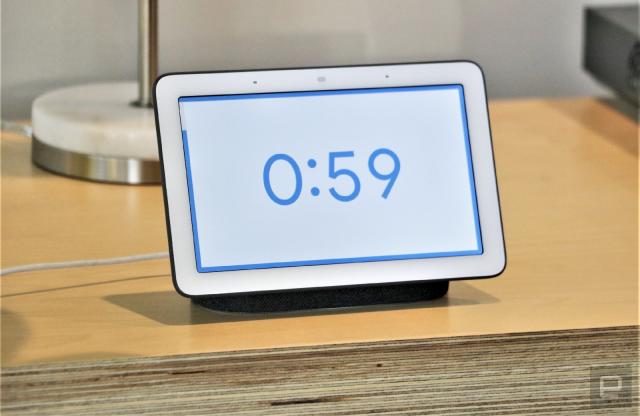 Google nest deals hub alarm clock