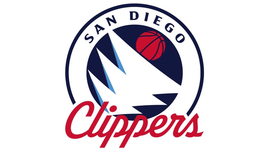 The Los Angeles Clippers G League affiliate: San Diego Clippers new logo