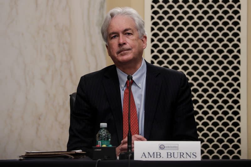 Senate Intelligence Committee holds hearing on William Burns nomination to be CIA director on Capitol Hill in Washington