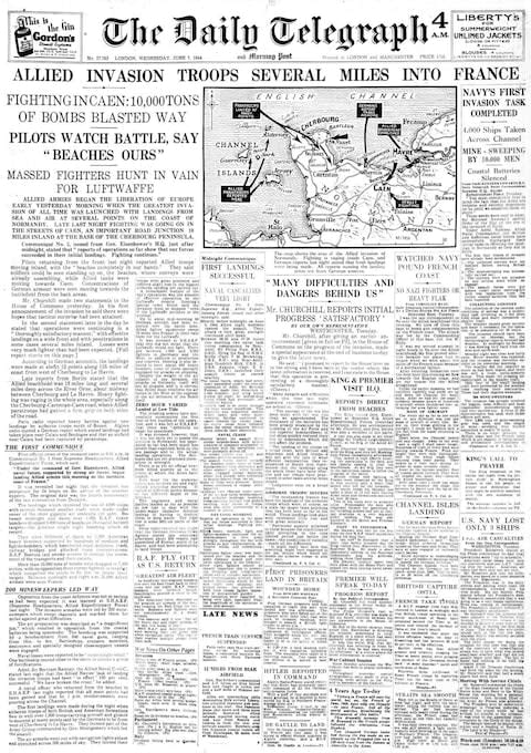 The Telegraph, June 6, 1944