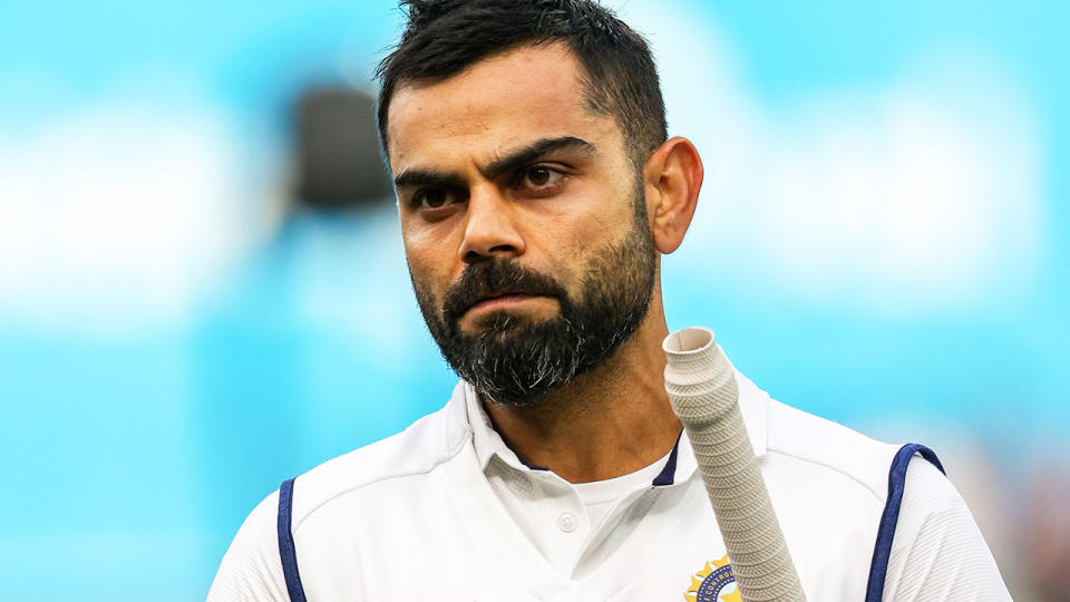 For the first time since his international debut year of 2008, Virat Kohli failed to score a century in any form of the game. (Photo by Peter Mundy/Speed Media/Icon Sportswire via Getty Images)