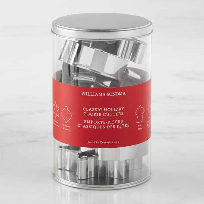 <p><a href="https://go.redirectingat.com?id=74968X1596630&url=https%3A%2F%2Fwww.williams-sonoma.com%2Fproducts%2Fholiday-basic-cookie-cutter-set-of-8%2F&sref=https%3A%2F%2Fwww.thepioneerwoman.com%2Fholidays-celebrations%2Fg37711485%2Fchristmas-cookie-cutters%2F" rel="nofollow noopener" target="_blank" data-ylk="slk:Shop Now;elm:context_link;itc:0;sec:content-canvas" class="link rapid-noclick-resp">Shop Now</a></p><p>Holiday Cookie Cutter Set</p><p>williams-sonoma.com</p><p>$12.95</p><span class="copyright">Williams-Sonoma</span>