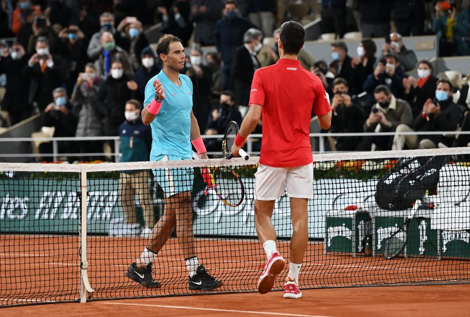 <p>Does a Rafael Nadal-Novak Djokovic showpiece loom at the season-ending ATP Finals in London?</p>Getty Images