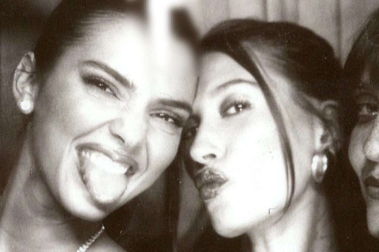 Kendall Jenner and Hailey Bieber Get Edgy in Black and White Photo Booth Images at Billie Eilish’s Birthday