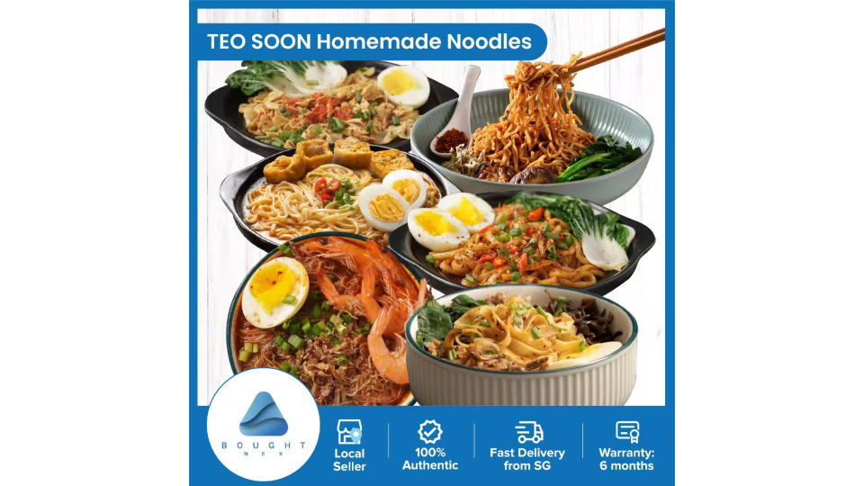 Teo Soon Homemade Instant Noodle Halal. (Photo: Lazada SG)