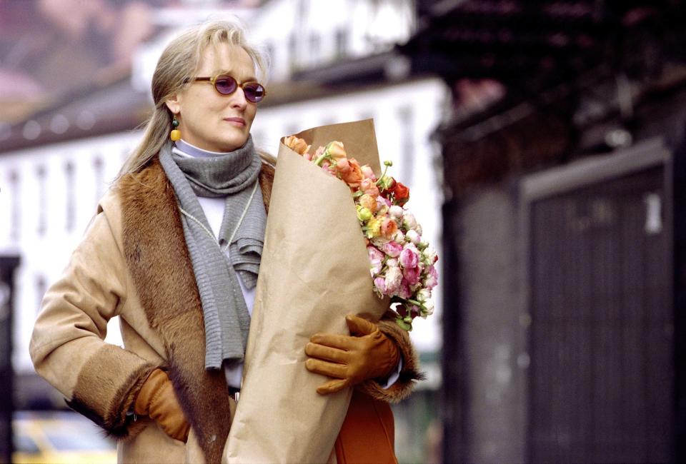 Meryl Streep’s incredible acting chops get an assist from her chameleonic beauty looks that change with each role.