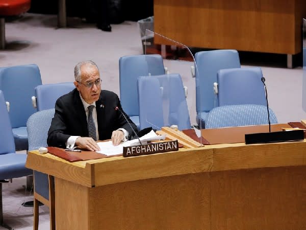 Afghanistan's permanent representative in the United Nations Ghulam Muhammad Isaczai. (Photo Credit - Reuters)