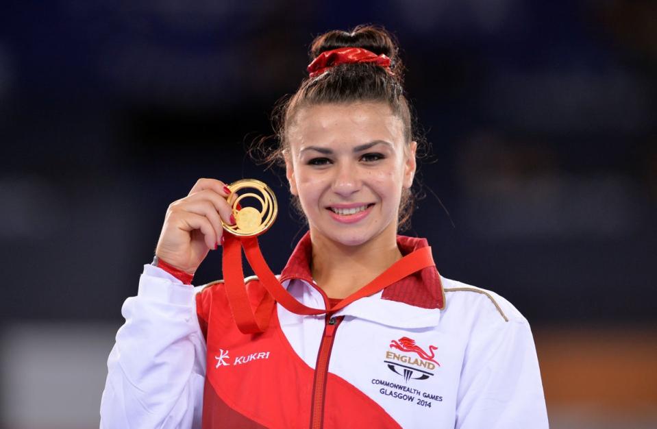 Claudia Fragapane is set to return at the Commonwealth Games (Dominic Lipinski/PA) (PA Archive)