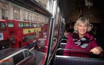 <p>Camilla Parker Bowles ditched the chauffeur and saw London by bus in 2010. She climbed aboard an old double decker to get to the London Transport Museum for an engagement later that day. </p>