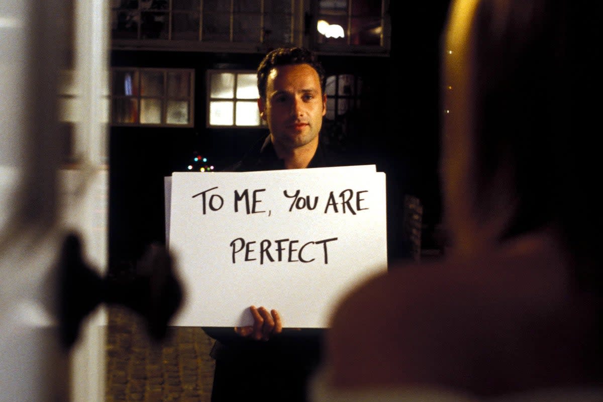 Richard Curtis’ doubts over Love Actually’s most famous scene has been revealed thanks to charity auction  (Universal)