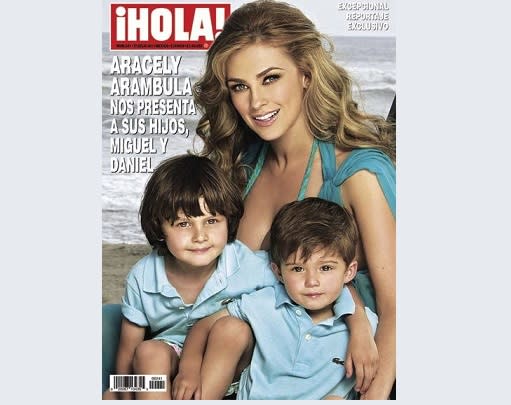 Aracely Arambula portada revista Hola / Cortesía 