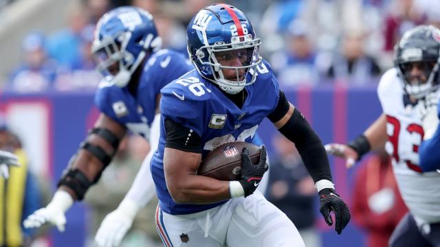 Saquon Barkley: Can't be 'last time in a Giants uniform'