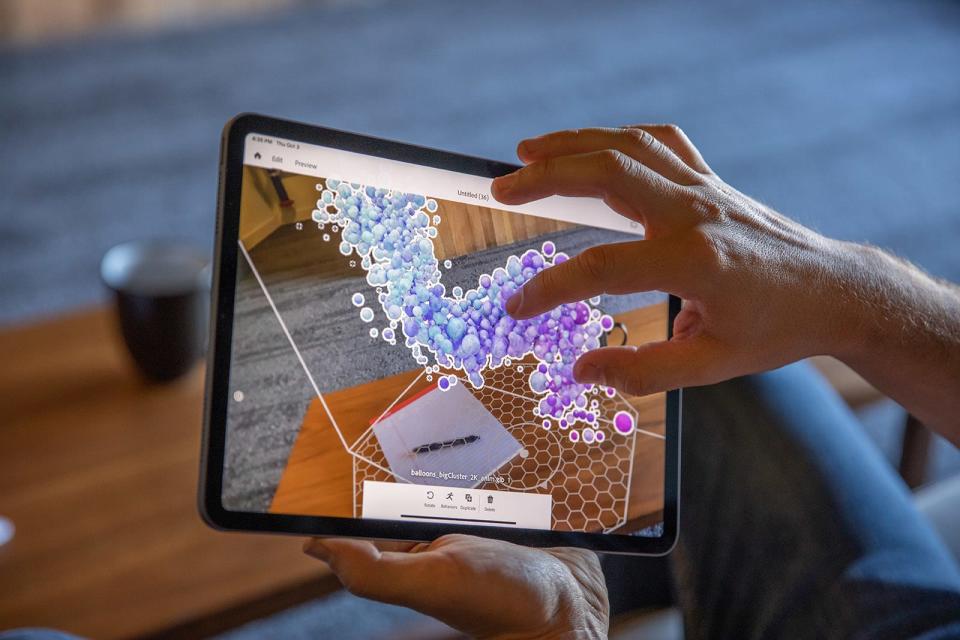 Adobe Aero AR creation tool