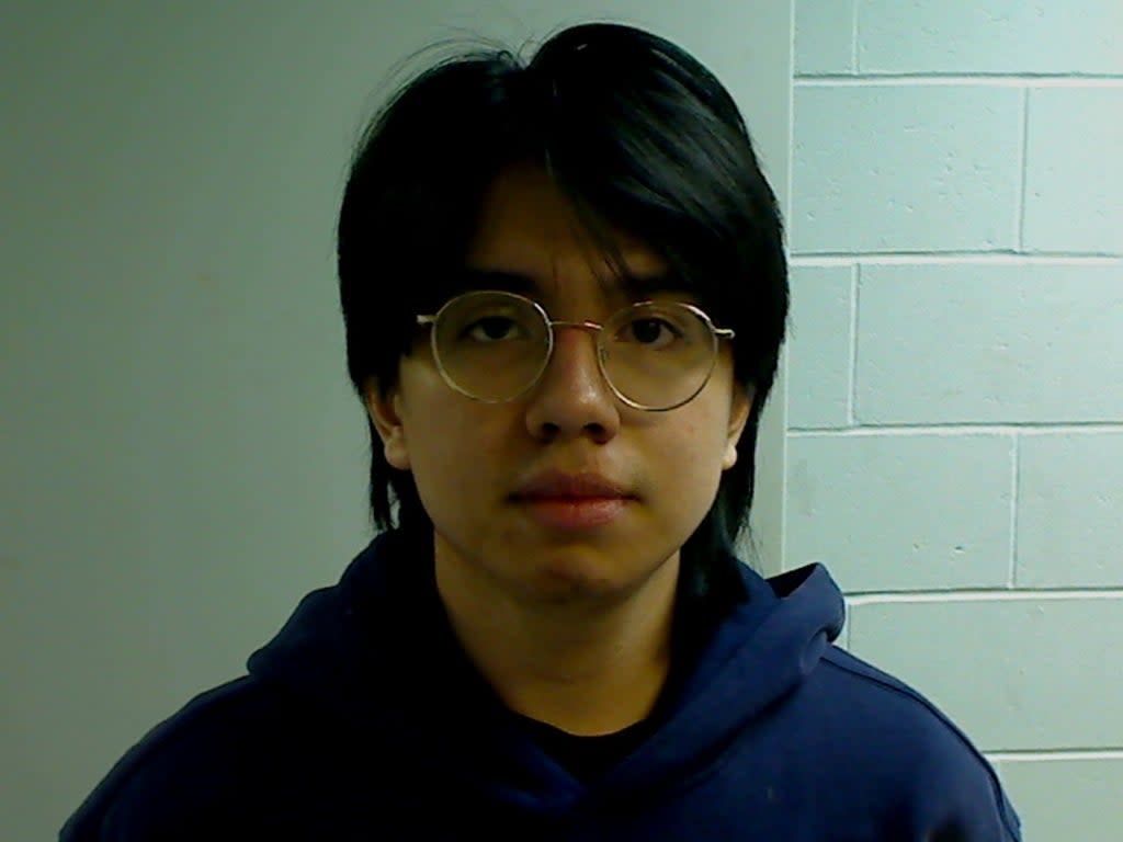 Mauricio Damian Guerrero, 20, has been charged with four counts of burglary (Somersworth Police Department)