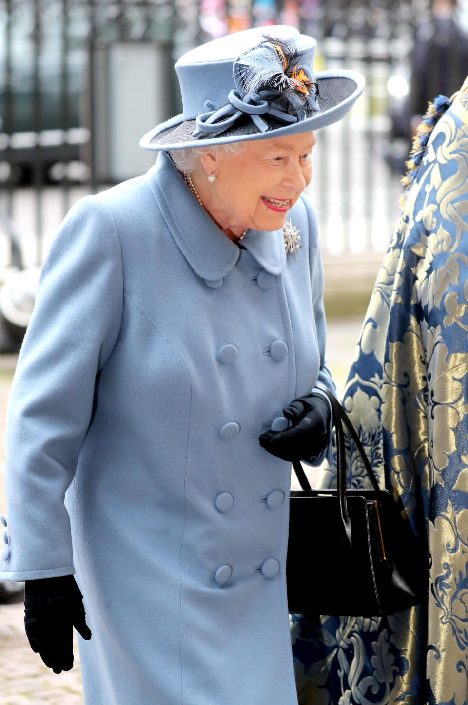 LONDON, ENGLAND - MARCH 09: Queen Elizabeth II attends the Commonwealth Day Service 2020 at Westminster Abbey on March 09, 2020 in London, England. The Commonwealth represents 2.4 billion people and 54 countries, working in collaboration towards shared economic, environmental, social and democratic goals. (Photo by Chris Jackson/Getty Images)