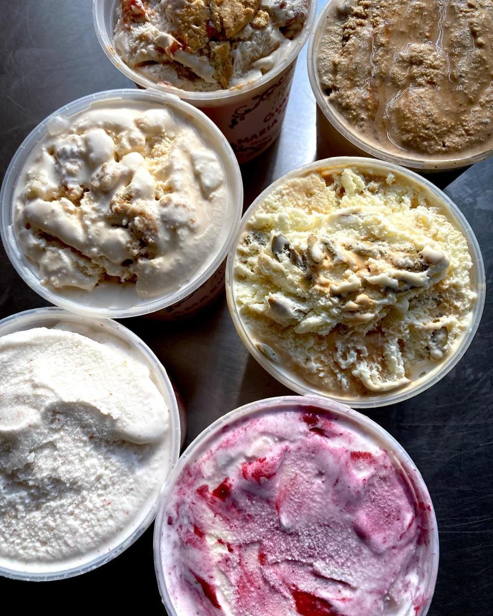 Rococo is known for fan-favorite flavors as Strawberry Basil, Guava Maria Cookie, and Goat Cheese Blackberry Chambord.