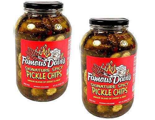 As well as Famous Dave’s Spicy Pickles.