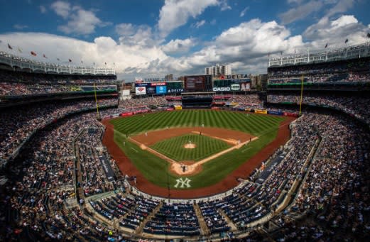 Yankee Stadium will be host to the American League wild-card game for the second straight season. (Getty Images)