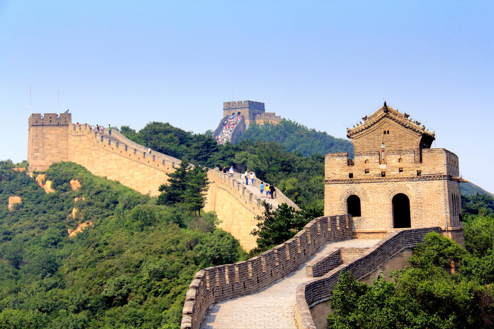 Number two: The Great Wall of China