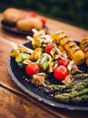 <p>Make sure you do that extra bit of prep before your BBQ and have a big bowl of marinade next to you to brush onto any of your veggies whilst they’re charring away on the grill. </p><p>You can use any flavours you like. I personally love either a curried plant-based yoghurt marinade or a herby lemon mix – they both massively enhance the flavour of the veggies.</p>