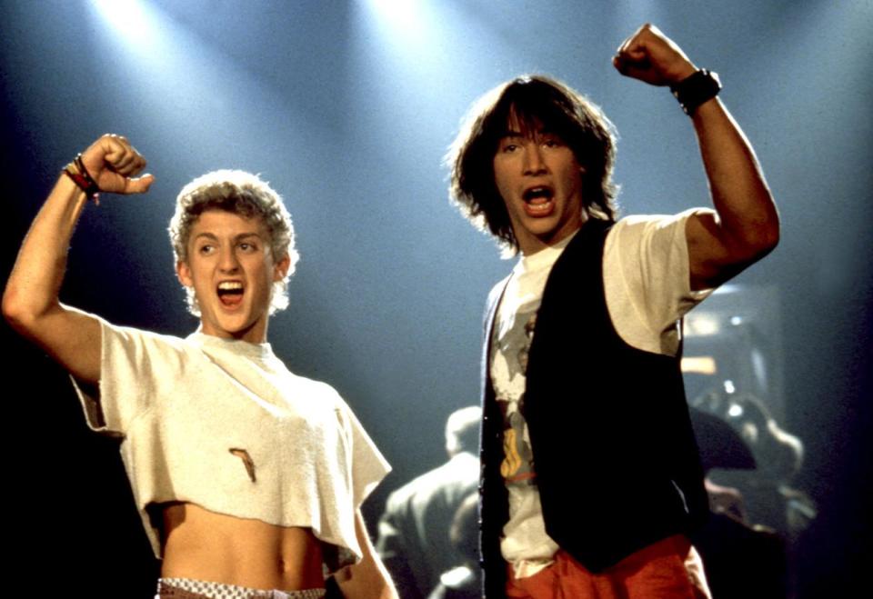 Bill and Ted's Excellent Adventure-Keanu Reeves-Alex Winter