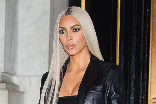 Kim Kardashian West Wore Completely See-Through Pants to NYFW - Brit + Co