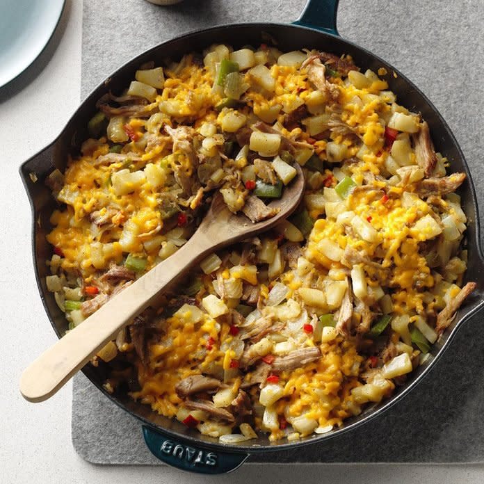 Hash Brown Pork Skillet