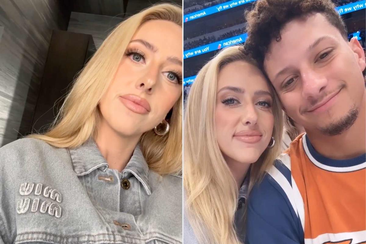 Patrick and Brittany Mahomes Enjoy Date Night at an NBA Game During His ...