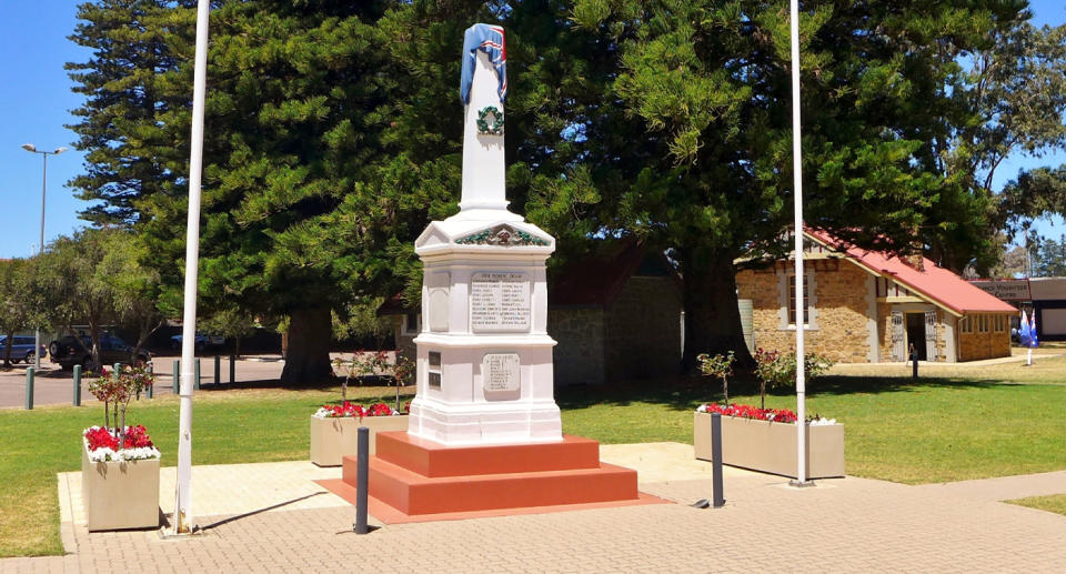 Esperance RSL war memorial gardens, Western Australia. 