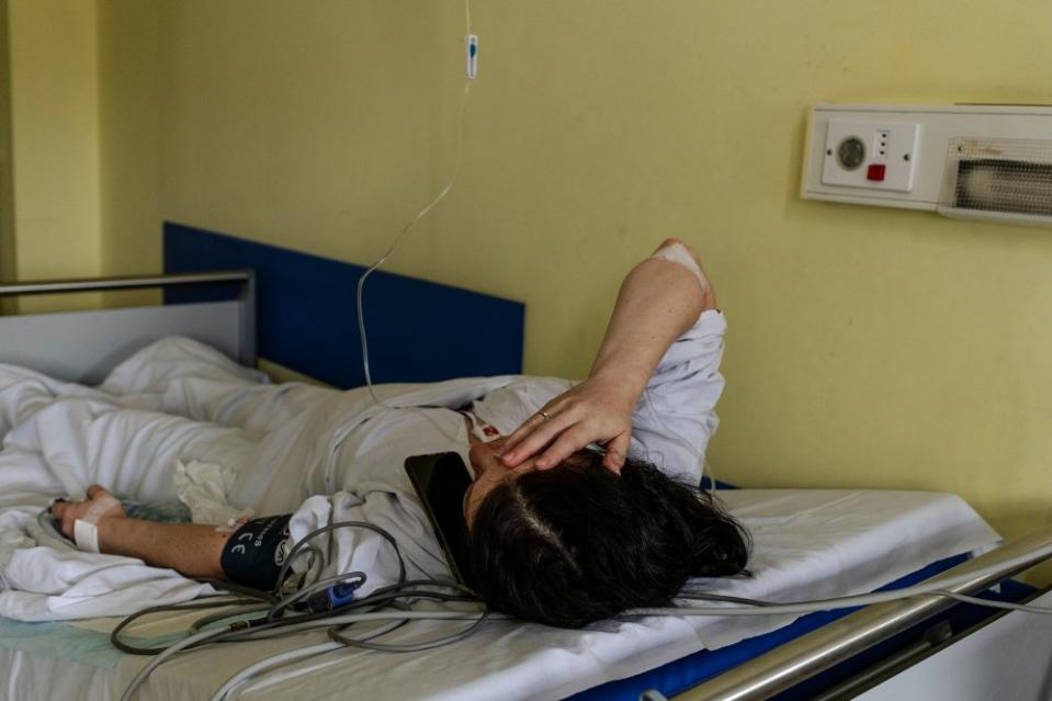 Maria, a refugee from Ukraine, came to Poland following the 2022 Russian invasion and gave birth to a boy with hydrocephalus. “I don't know how I'd feel if I knew about the malformations from the beginning, but I would like to have been given a choice,” Maria says. <span class="copyright">Kasia Strek for TIME</span>