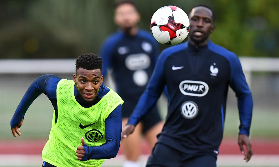 Premier entraînement pour les Bleus