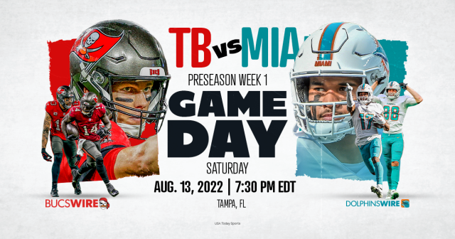 Bucs vs. Dolphins, NFL preseason Week 1: How to watch, listen, and stream  online