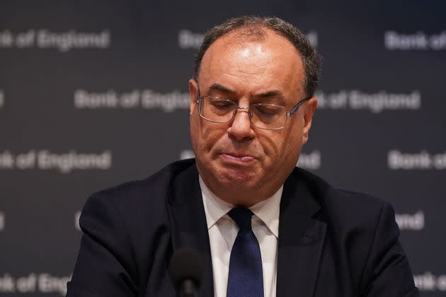 Bank of England governor Andrew Bailey (Photo: YUI MOK via Getty Images)