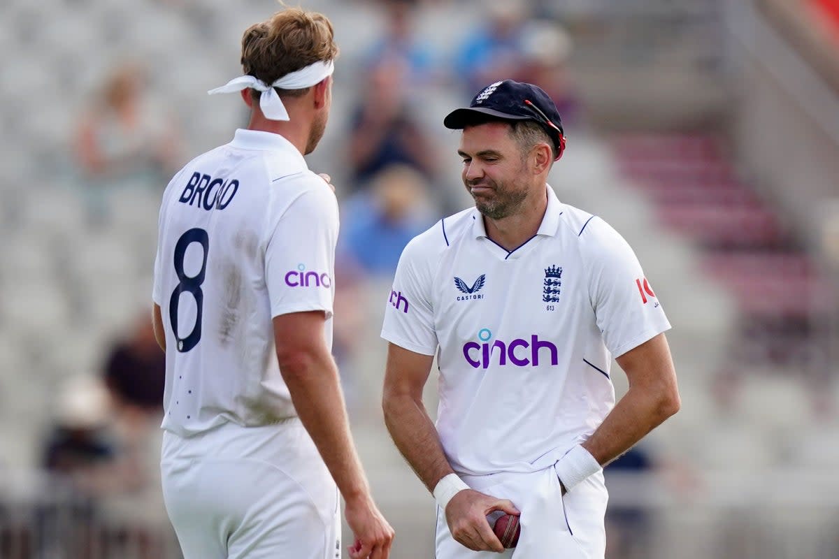 Stuart Broad and James Anderson (Mike Egerton/PA) (PA Wire)
