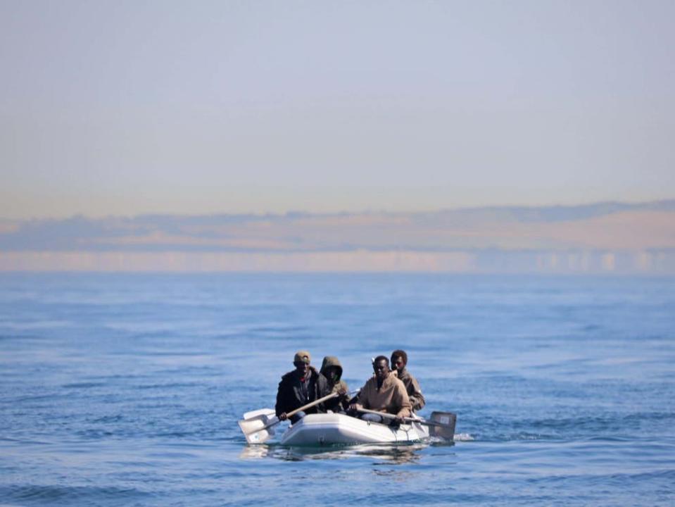 <p>In response to a rise in asylum seekers crossing the Channel by small boat last year, home secretary Priti Patel branded the journeys ‘totally unacceptable’ and ‘illegal’</p> (Getty)