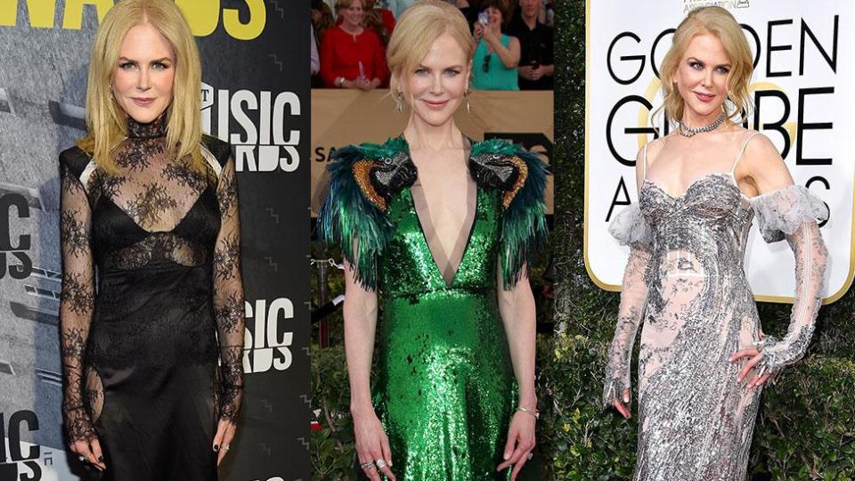 Nailed it, failed it: Nicole Kidman's red carpet year