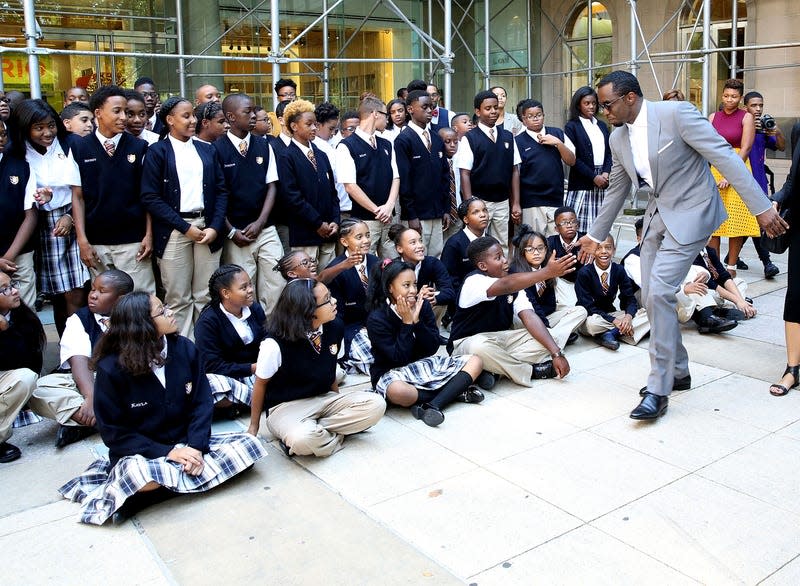 NEW YORK, NY - AUGUST 29: Sean “Diddy” Combs Officially Opens Capital Prep Harlem Charter School on August 29, 2016 in New York City. - Photo: Robin Marchant (Getty Images)